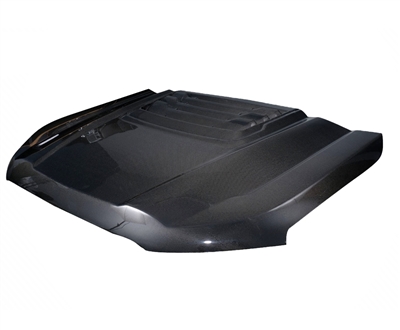 Ford Ranger Raptor Hood 2019 - 2023 Ford Ranger Raptor Style Carbon Fiber Hood - Carbon Creations